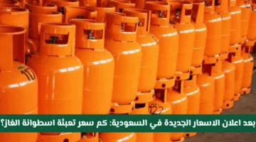 سعر تعبئة أسطوانة الغاز في السعودية بعد تطبيق الضريبة الجديدة والكلفة الفعلية للمستهلك